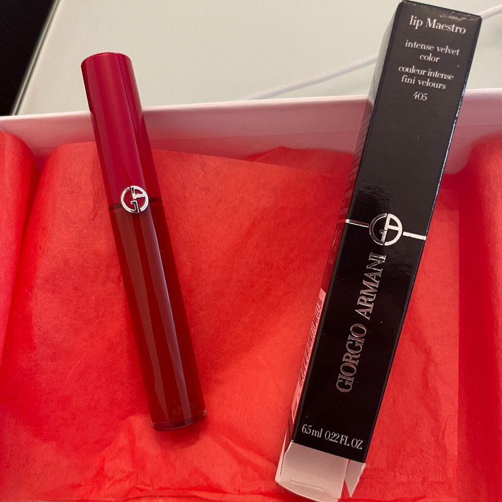 Giorgio Armani lip maestro - 405 Saultan Full size